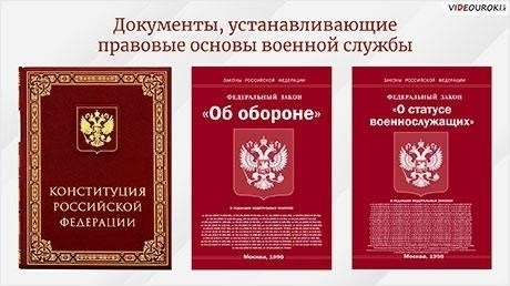 Правовые критерии обязательной службы в армии