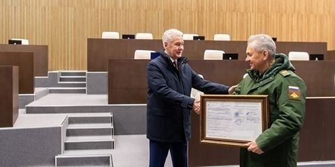 Как проходила реставрация штаба Московского военного округа