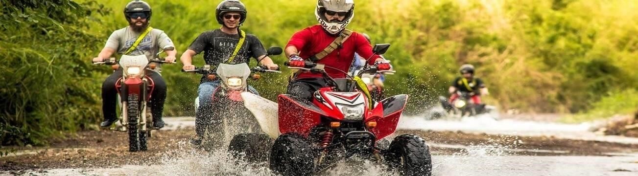 Езда на детском квадроцикле по дорогам общего пользования