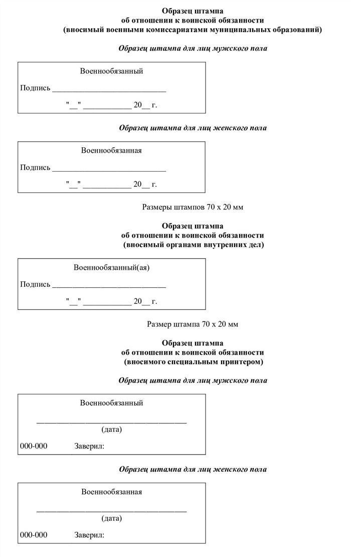 Что делать, если штамп о военнообязанности не поставили вовремя