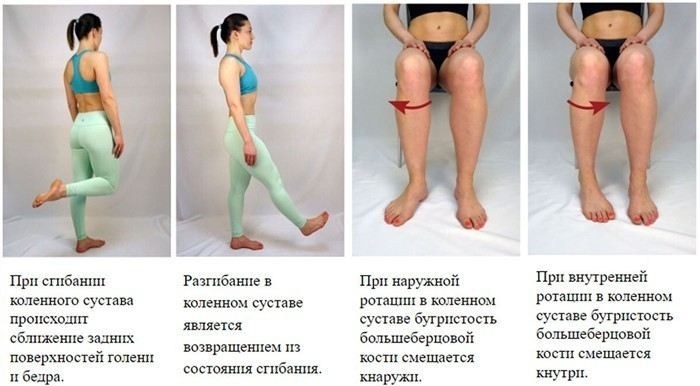 Профилактика нарушений объема движений в коленном суставе